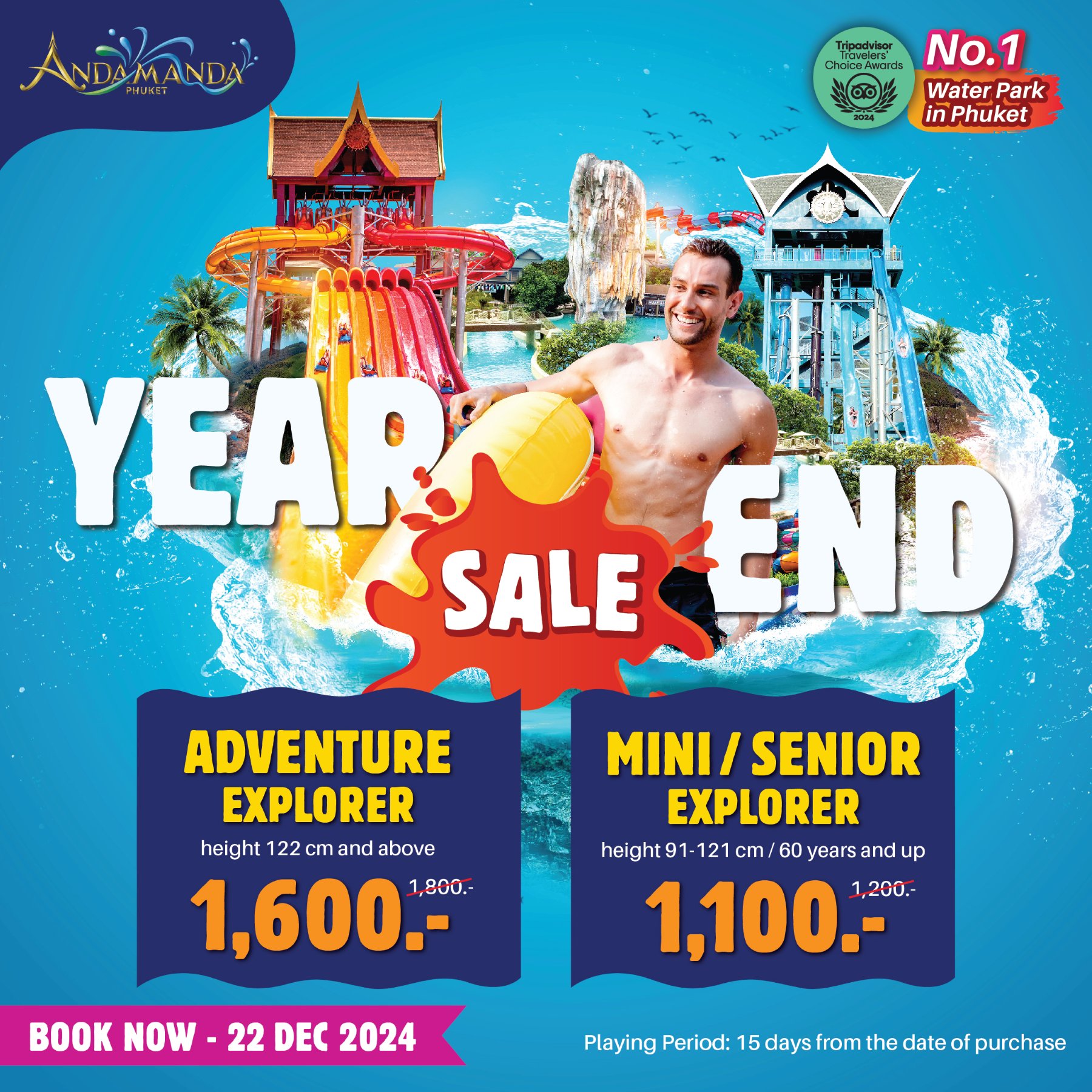 Save Big This Year End Sale! Book Now, Only on Our Official Website!