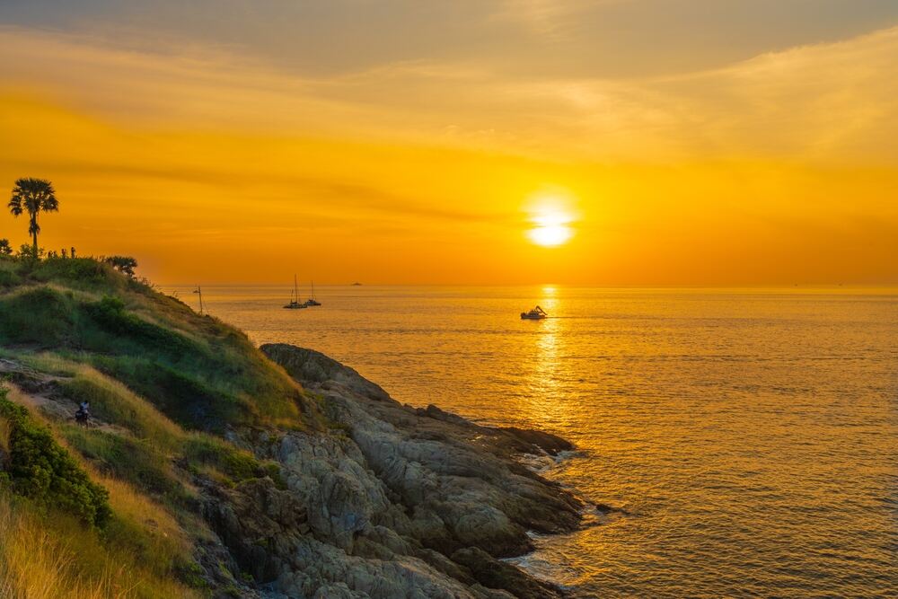 Sunset at Promthep Cape, Phuket, Thailand