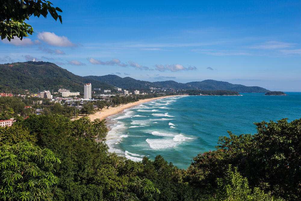 The surf’s up at Karon Beach Phuket