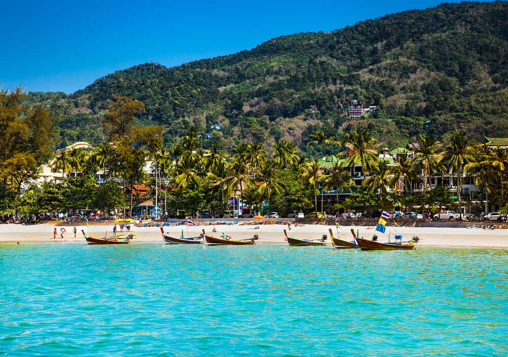 View of Patong Beach in Phuket