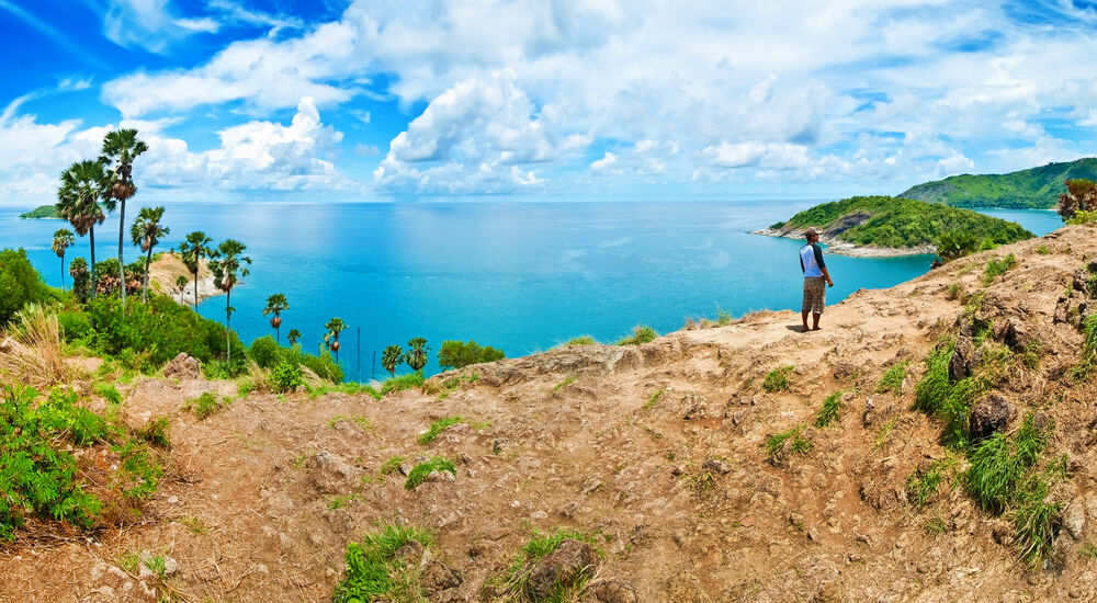 hiking around Nai Harn Beach